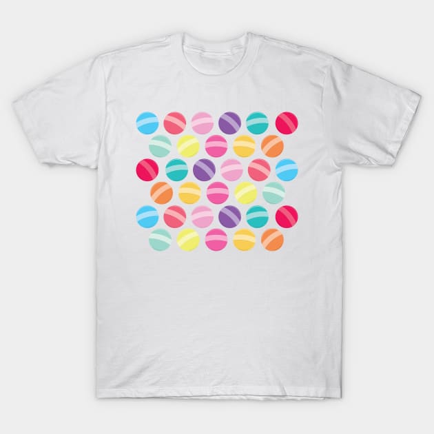 Light Pastel Candies T-Shirt by sigdesign